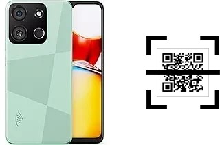 How to read QR codes on an itel A05s?