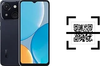 How to read QR codes on an itel A50C?