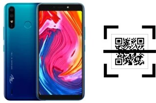 How to read QR codes on an itel A56 Pro?