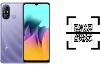 How to read QR codes on an itel A58 Pro?