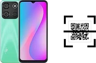 How to read QR codes on an itel A60?