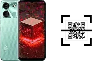 How to read QR codes on an itel A60s?