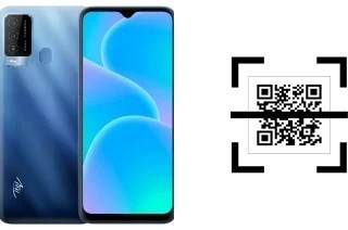 How to read QR codes on an itel P37 Pro?