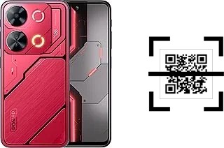 How to read QR codes on an itel P65?