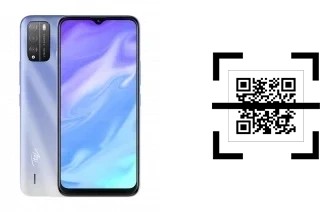 How to read QR codes on an itel Vision 1Pro?