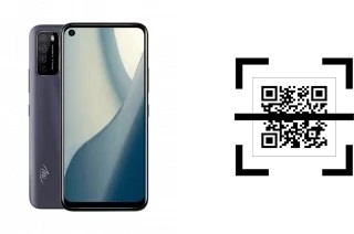 How to read QR codes on an itel Vision2?