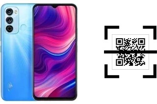 How to read QR codes on an itel Vision3?