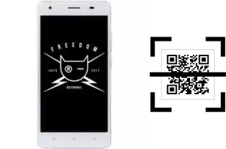 How to read QR codes on a Just5 Freedom M303?