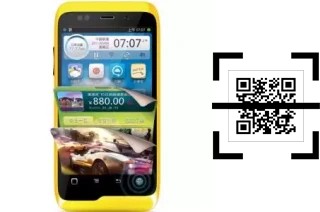 How to read QR codes on a K-Touch W700?