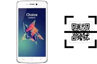 How to read QR codes on a KENEKSI Choice?
