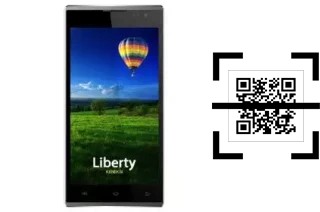 How to read QR codes on a KENEKSI Liberty?