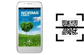 How to read QR codes on a KENEKSI Norma?