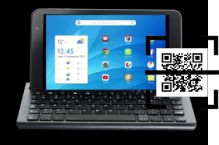 How to read QR codes on a Klipad KL9878?