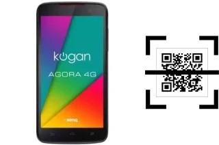 How to read QR codes on a Kogan Agora 4G Plus?