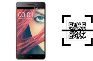 How to read QR codes on a KREZ SL502B4 DUO 3G?