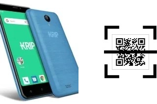 How to read QR codes on a Krip K5d?