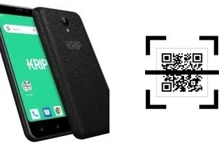 How to read QR codes on a Krip K5m?