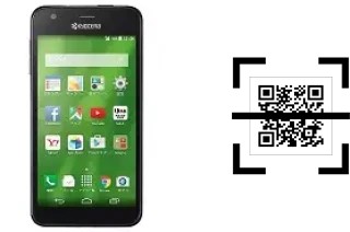 How to read QR codes on a Kyocera Digno U?