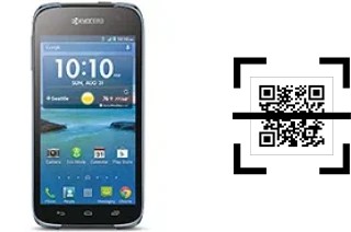 How to read QR codes on a Kyocera Hydro Life?