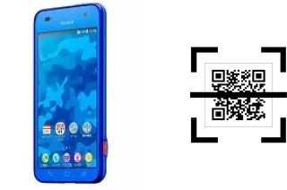 How to read QR codes on a Kyocera miraie KYL23?