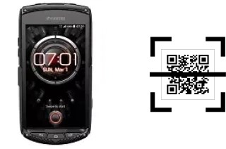 How to read QR codes on a Kyocera Torque KC-S701?