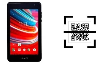 How to read QR codes on a Lanix Ilium PAD RX7?