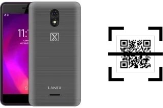 How to read QR codes on a Lanix X550?