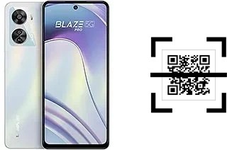 How to read QR codes on a Lava Blaze Pro 5G?