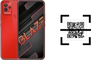 How to read QR codes on a Lava Blaze?