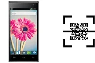 How to read QR codes on a Lava Iris 504q+?