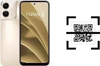 How to read QR codes on a Lava Yuva 3 Pro?