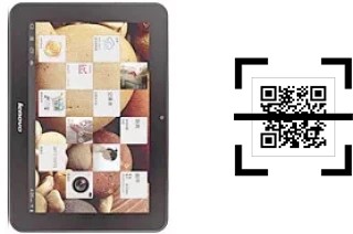 How to read QR codes on a Lenovo LePad S2010?