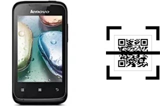 How to read QR codes on a Lenovo A269i?