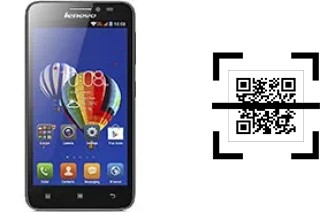 How to read QR codes on a Lenovo A606?