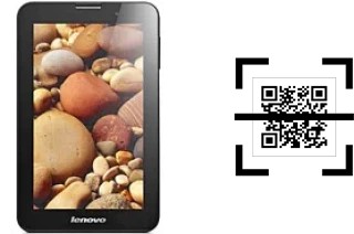 How to read QR codes on a Lenovo IdeaTab A3000?