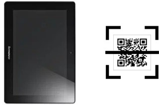 How to read QR codes on a Lenovo IdeaTab S6000F?