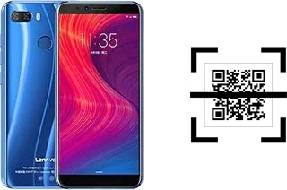 How to read QR codes on a Lenovo K5 play?