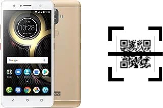 How to read QR codes on a Lenovo K8 Plus?