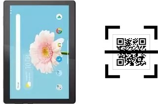 How to read QR codes on a Lenovo M10 FHD REL?