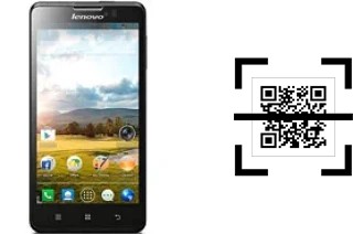 How to read QR codes on a Lenovo P780?