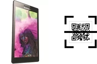 How to read QR codes on a Lenovo Tab 2 A7-10?