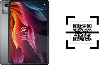 How to read QR codes on a Lenovo Tab K11 Plus?