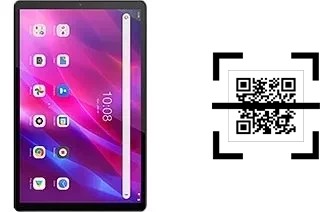 How to read QR codes on a Lenovo Tab K10?