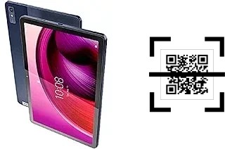 How to read QR codes on a Lenovo Tab M10 (2023)?