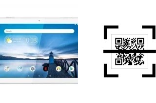 How to read QR codes on a Lenovo Tab M10?