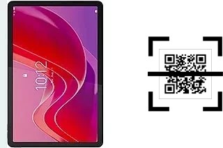 How to read QR codes on a Lenovo Tab M11?