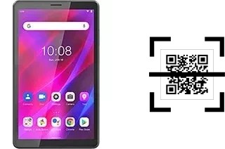 How to read QR codes on a Lenovo Tab M7 (3rd Gen)?