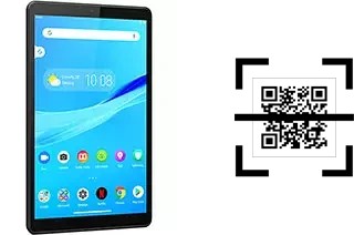 How to read QR codes on a Lenovo Tab M8 (HD)?