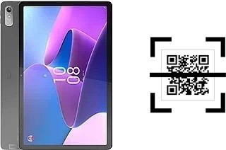 How to read QR codes on a Lenovo Tab P11 Pro Gen 2?