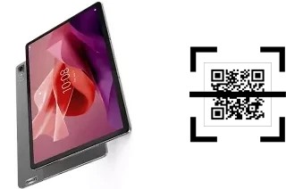 How to read QR codes on a Lenovo Tab P12?